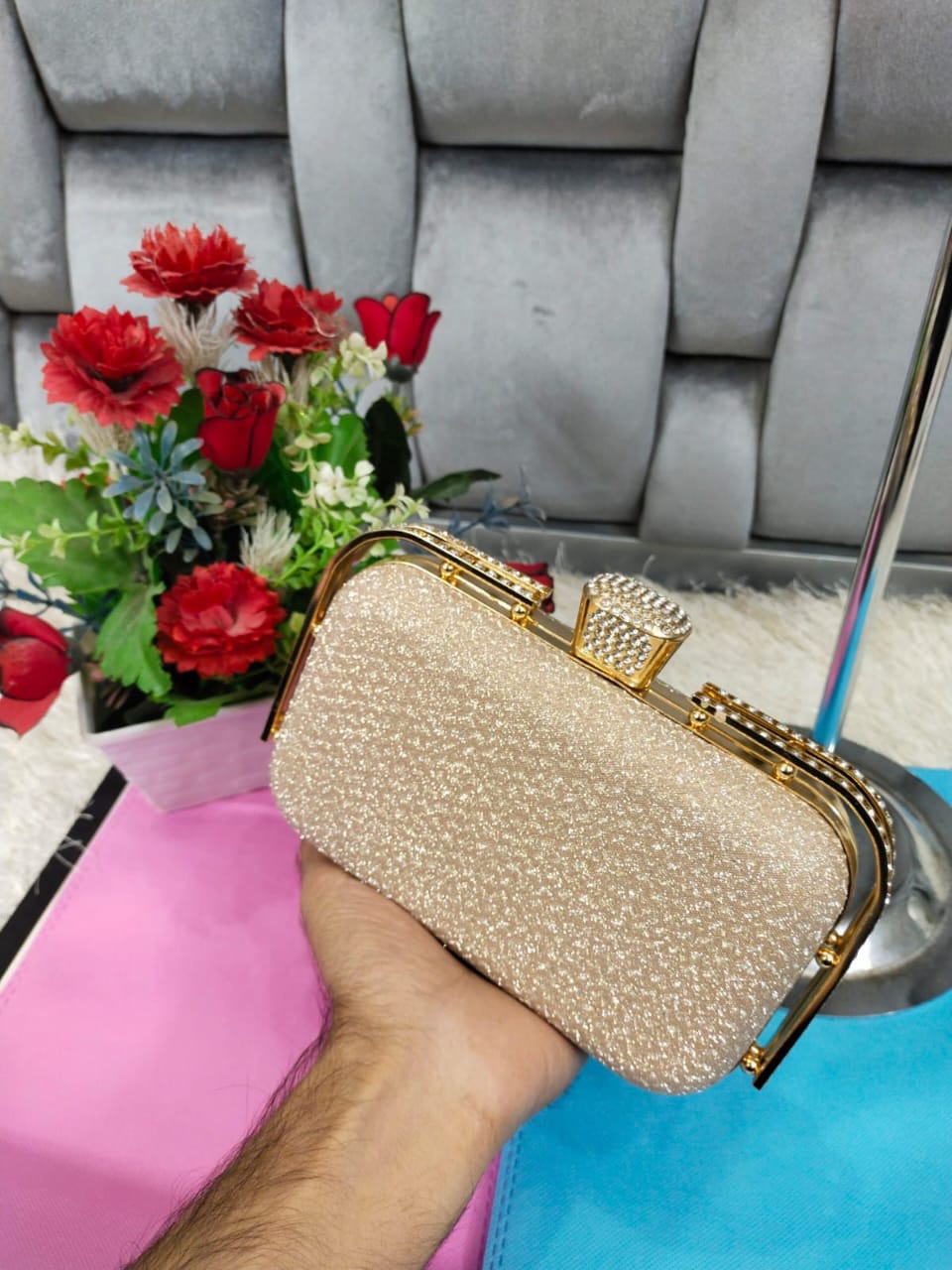 Fancy Hand Bag By Polaris